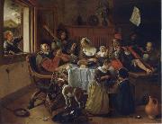 Jan Steen The Merry family oil on canvas